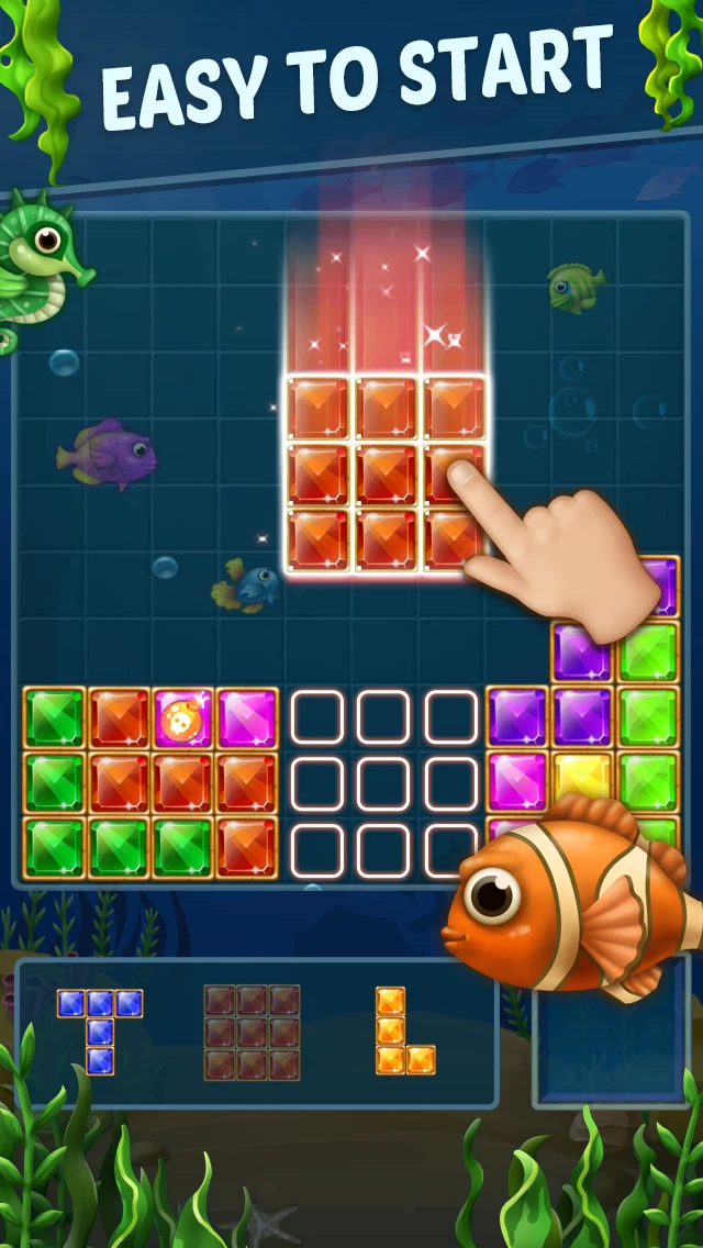 Block Ocean Puzzle 1010 : GOAT screenshot
