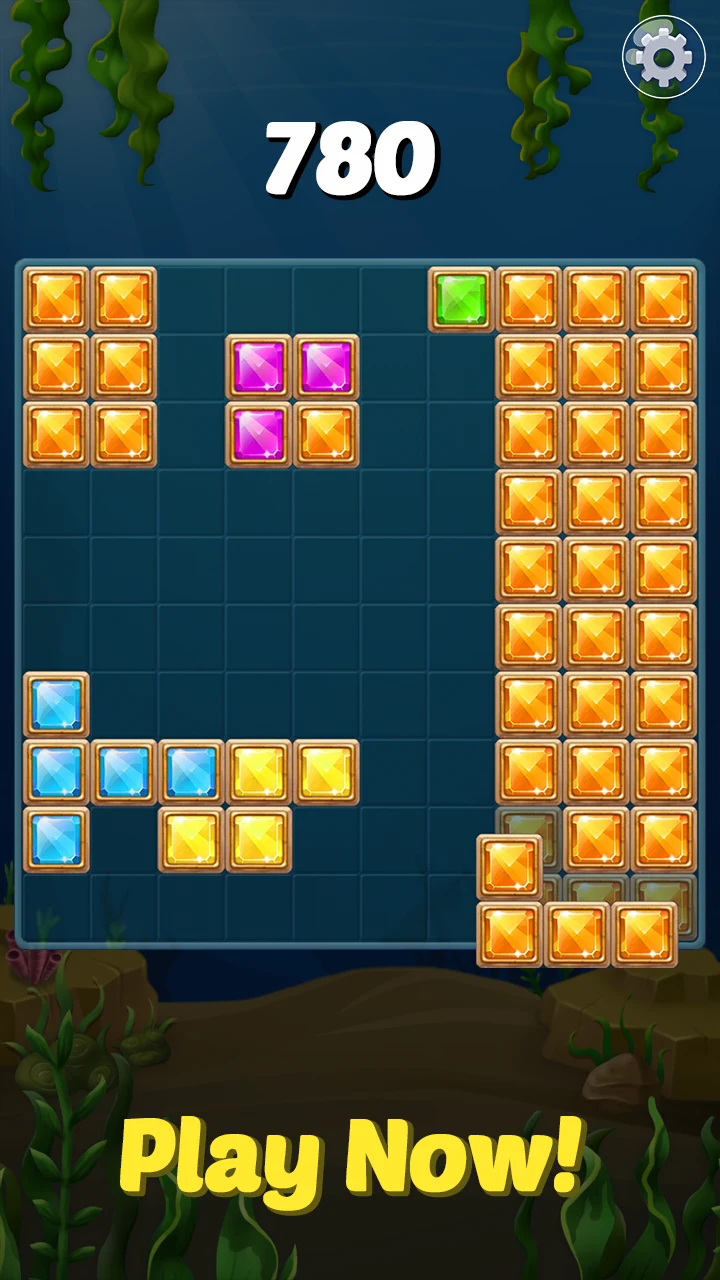 Block Ocean Puzzle 1010 : GOAT screenshot