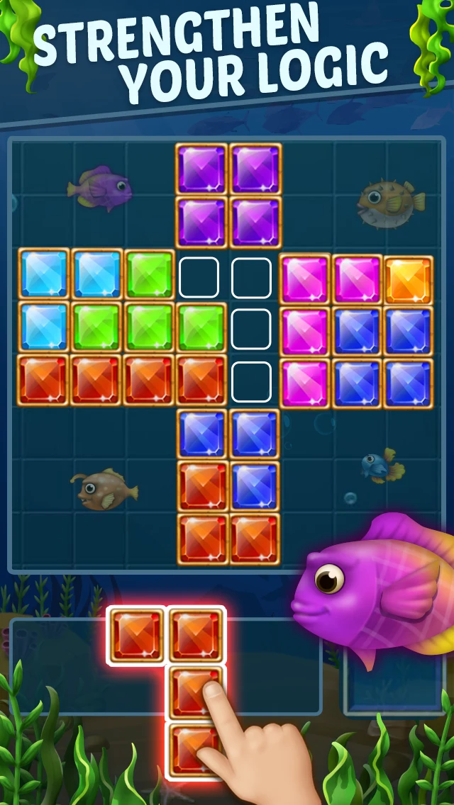 Block Ocean Puzzle 1010 : GOAT screenshot